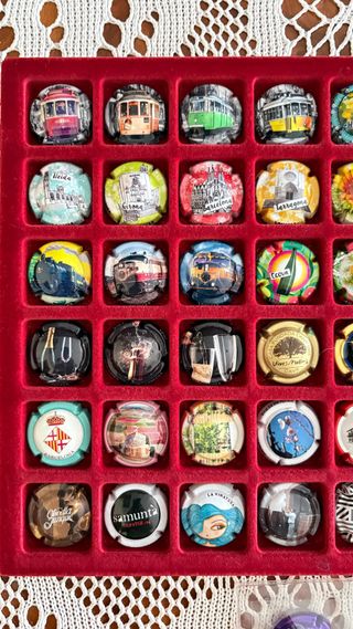 96 Placas de Cava Colección *Vilamajó  *Artexanea