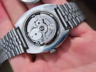 RARO reloj Citizen Automático Azul Celeste