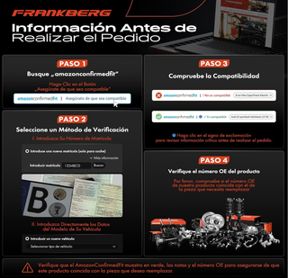 Juego de 2 amortiguadores de gas Frankberg