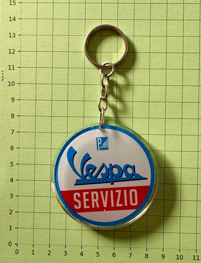 Liquidazione di portachiavi in metacrilato