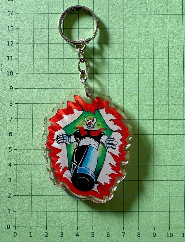 Liquidazione di portachiavi in metacrilato