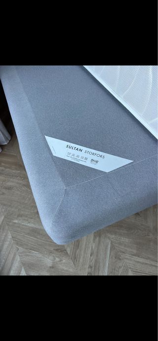 Base de cama IKEA LYNGÖR gris oscuro 90x200