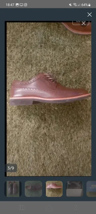 Zapatos Oxford Ralph Lauren Marrones Hombre