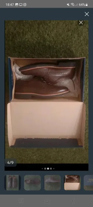 Zapatos Oxford Ralph Lauren Marrones Hombre