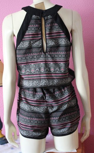 Mono corto estampado Stradivarius