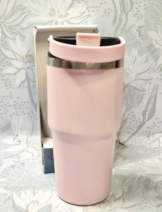 Vaso Térmico Rosa Pastel 500ml