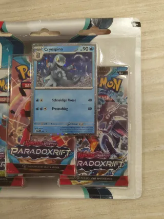 Blíster Pokémon Paradox Rift Alemán