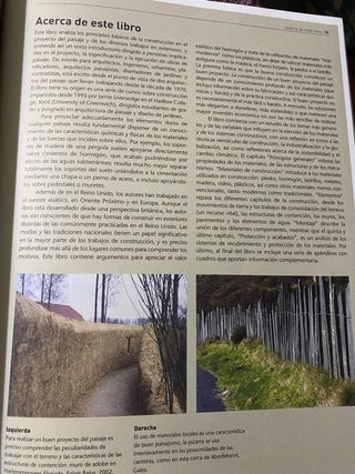 La Construcción en el Proyecto del paisaje