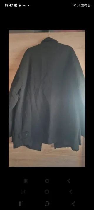 Abrigo C&A Negro XL Impecable