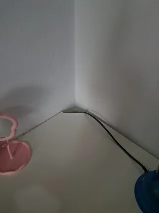 Escritorio esquinero blanco