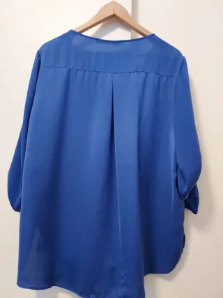 Blusa Zara azul
