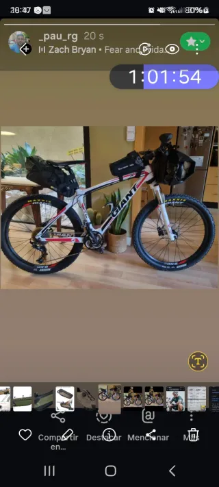 Bicicleta Giant XTC Composite 2 (2012)