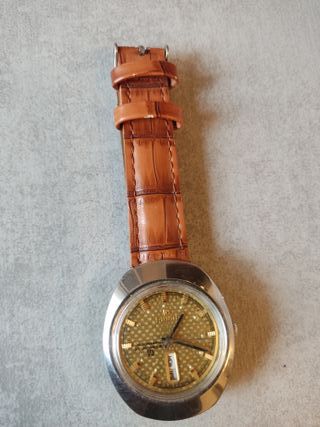 Reloj Ricoh Automático Vintage Dorado(para reparar