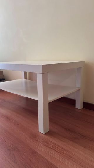 Mesa de centro LACK branca Ikea