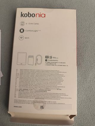 Kobo Nia Lector Ebook Negro