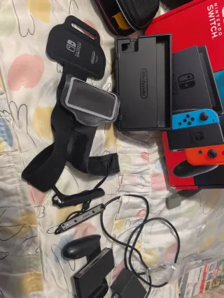 Nintendo Switch Naranja y Morado