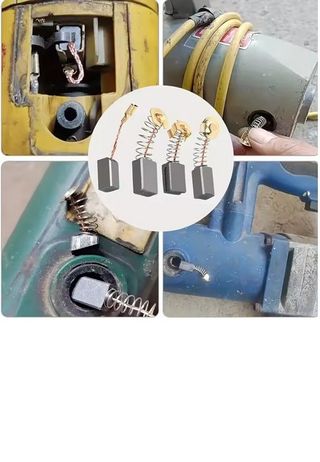 50 pz Spazzole Carbone per Utensili