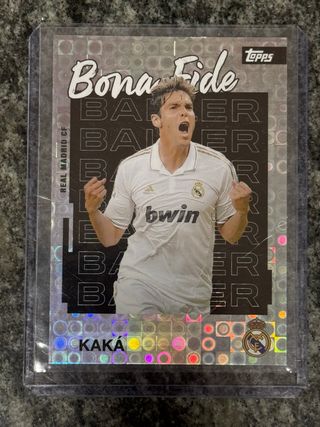 Carta Kaka paralella Real Madrid Topps Bona Fide