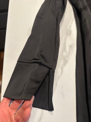 Abito Zara effetto raso nero