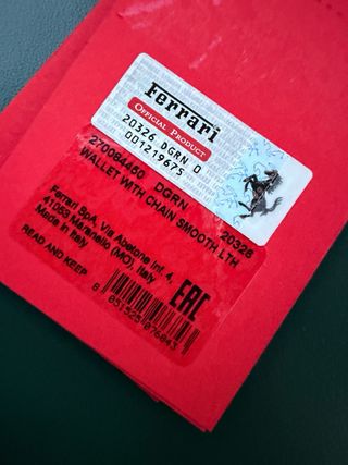 Borsetta Ferrari GT Verde