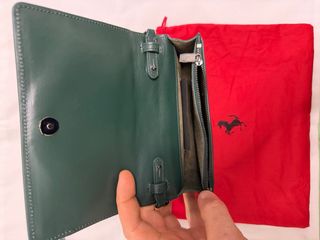 Borsetta Ferrari GT Verde