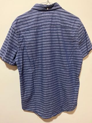 Camisa Tommy Hilfiger Rayas Azul Talla M