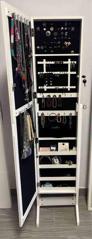 Espejo Joyero Blanco