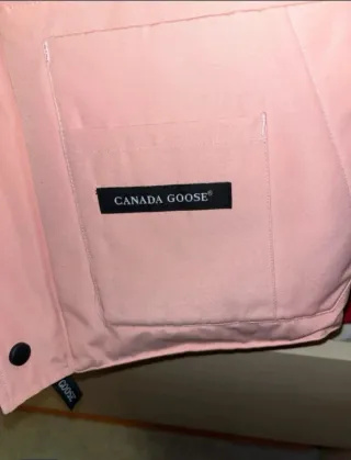 Chaleco Canada Goose Rosa