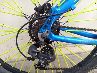 Bicicleta de Montaña Azul