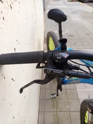 Bicicleta de Montaña Azul