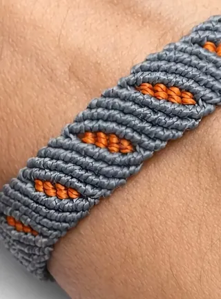 Pulseras hechas a mano d hilo encerado