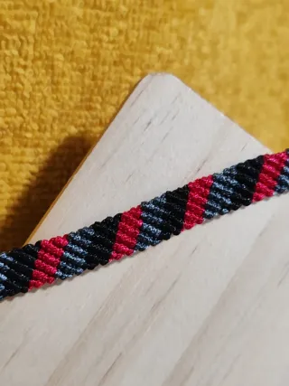 Pulseras hechas a mano d hilo encerado