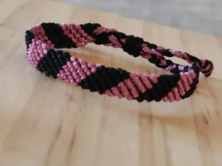 Pulseras hechas a mano d hilo encerado