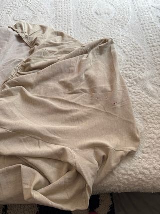 Copridivano 2 posti beige macchiato