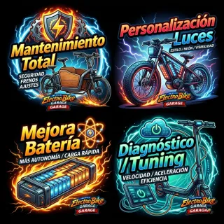 Reparación de pinchazos en  patinetes y ebikes