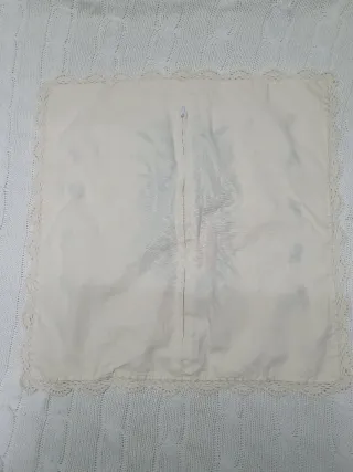 Cojín Vintage Floral Beige