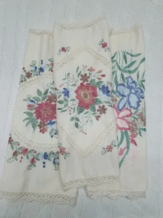 Cojín Vintage Floral Beige
