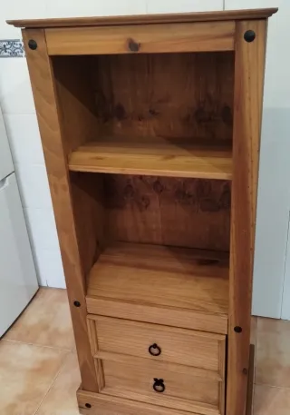 Estantería estilo mexicano de madera