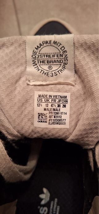 Adidas Zxz 930 gris/negro