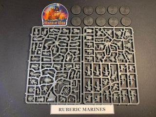 X10 Ruberic Marines Chaos Thousand Sons Warhammer