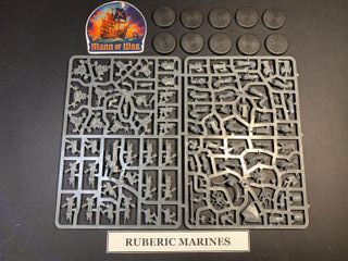 X10 Ruberic Marines Chaos Thousand Sons Warhammer