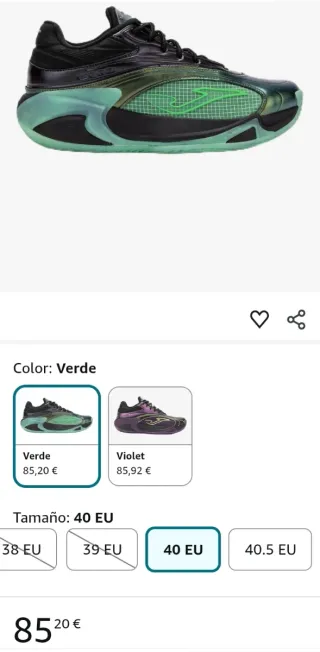 Zapatillas Joma Zero Blancas Nuevas