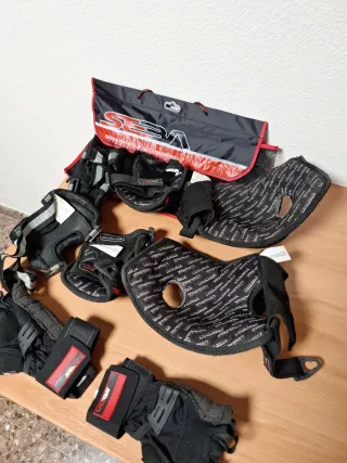 Protecciones SEBA para patinar
