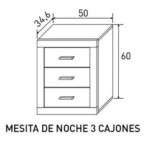 Pack Cabecero + 2 Mesitas Madera