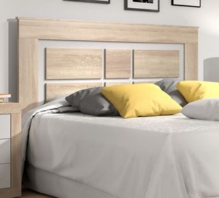 Pack Cabecero + 2 Mesitas Madera