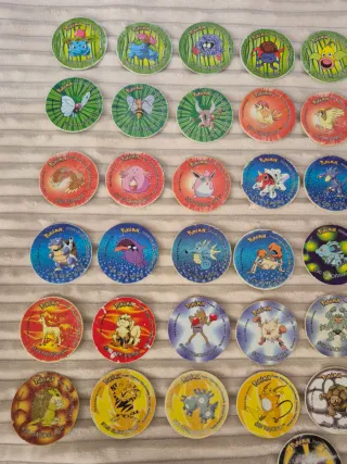Lote 63 Tazos Pokémon 2