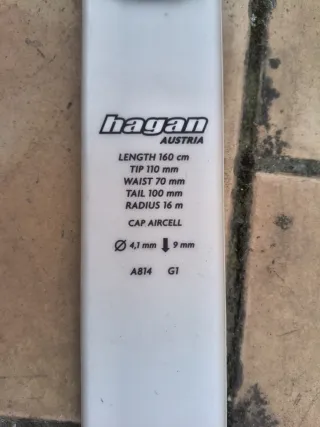 ESQUÍ TRAVESÍA HAGAN Y FIJACIONES DIAMIR FREERIDE