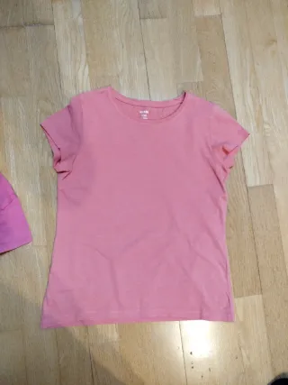 Lote 5 camisetas niña 9/10 años