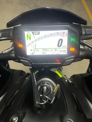 Kawasaki Z900 A2  Blanca y Verde  9716 KM !!