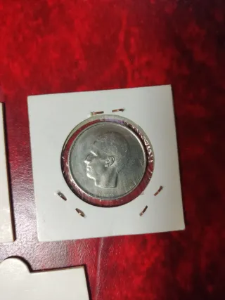 Lote 5 monedas: Yugoslavia, Argelia, Chequia